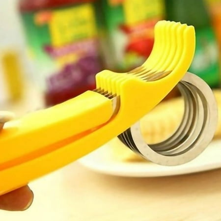Banana Slicer Cutter Kitchen Tools Plastic Vegetable Fruit Slicers Cutter Banana Slicer Cutter Kitchen Tools Plastic Vegetable Fruit Slicers Cutter